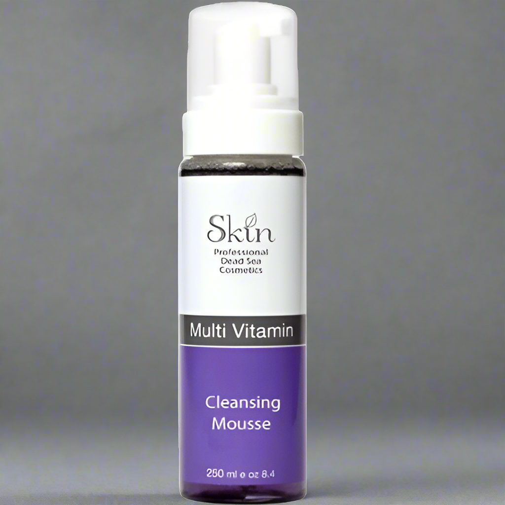 Skin cosmetics cleansing mousse multi vitamin